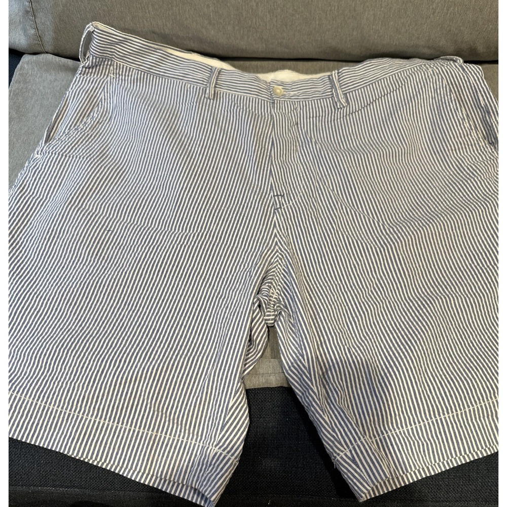 Polo Ralph Lauren Shorts Men's Size 40 Ivory Flat Front Stretch Chino